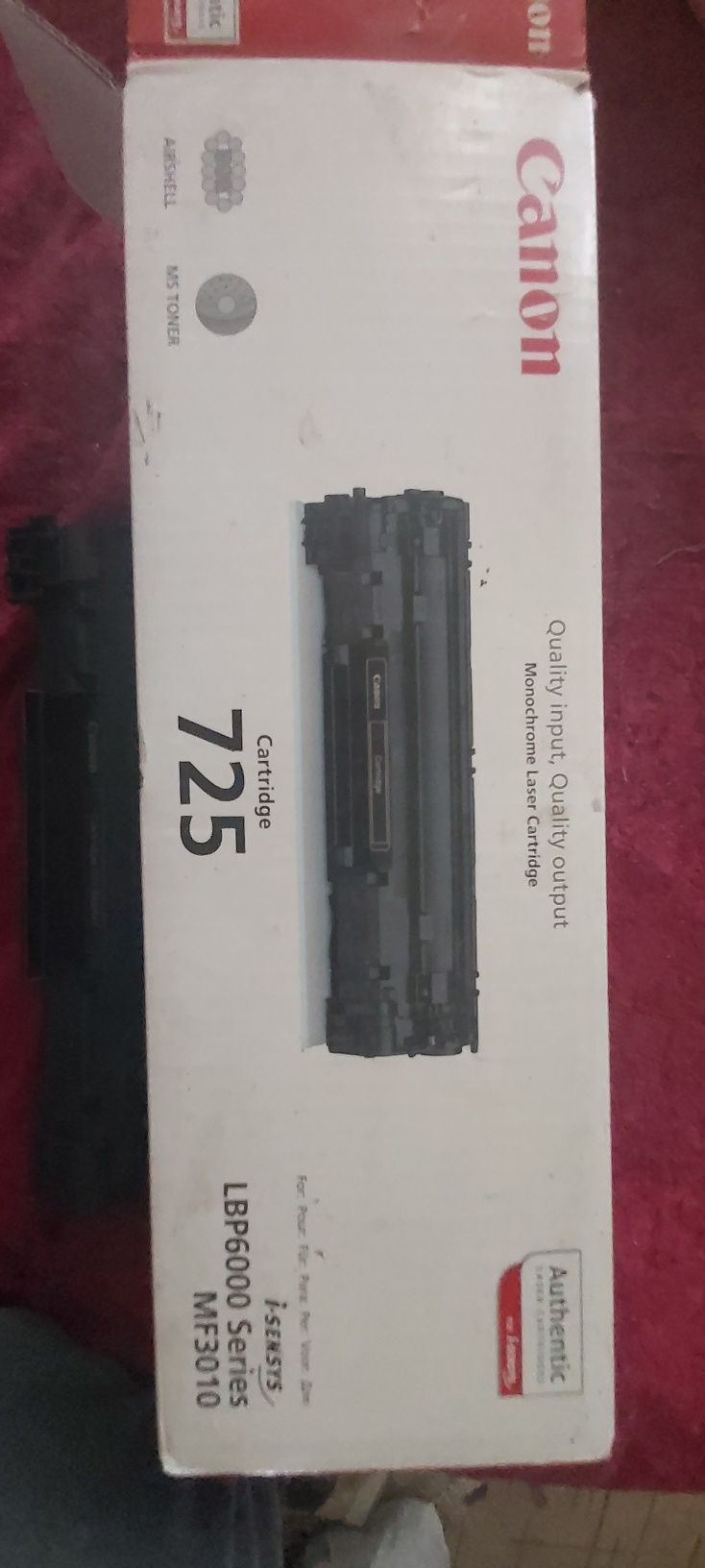 Cartridge 725 б/у картридж Canon