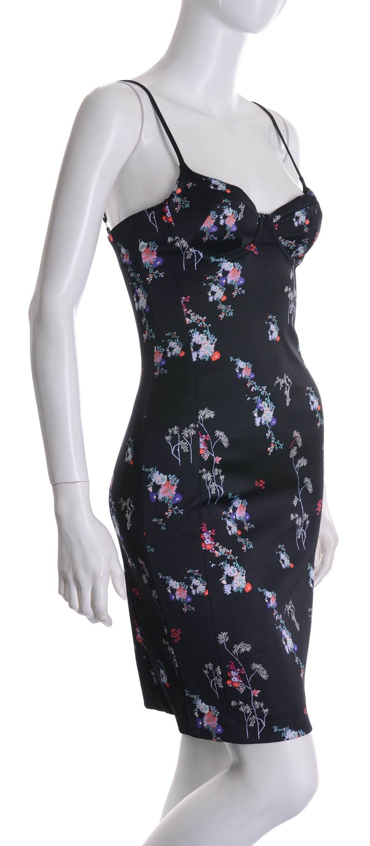 H&M dopasowana czarna sukienka r. 34