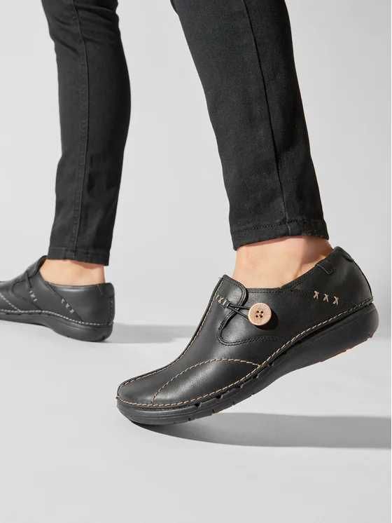 Слипоны Туфли Clarks Un Loop Оригинал Кожа Новые!
