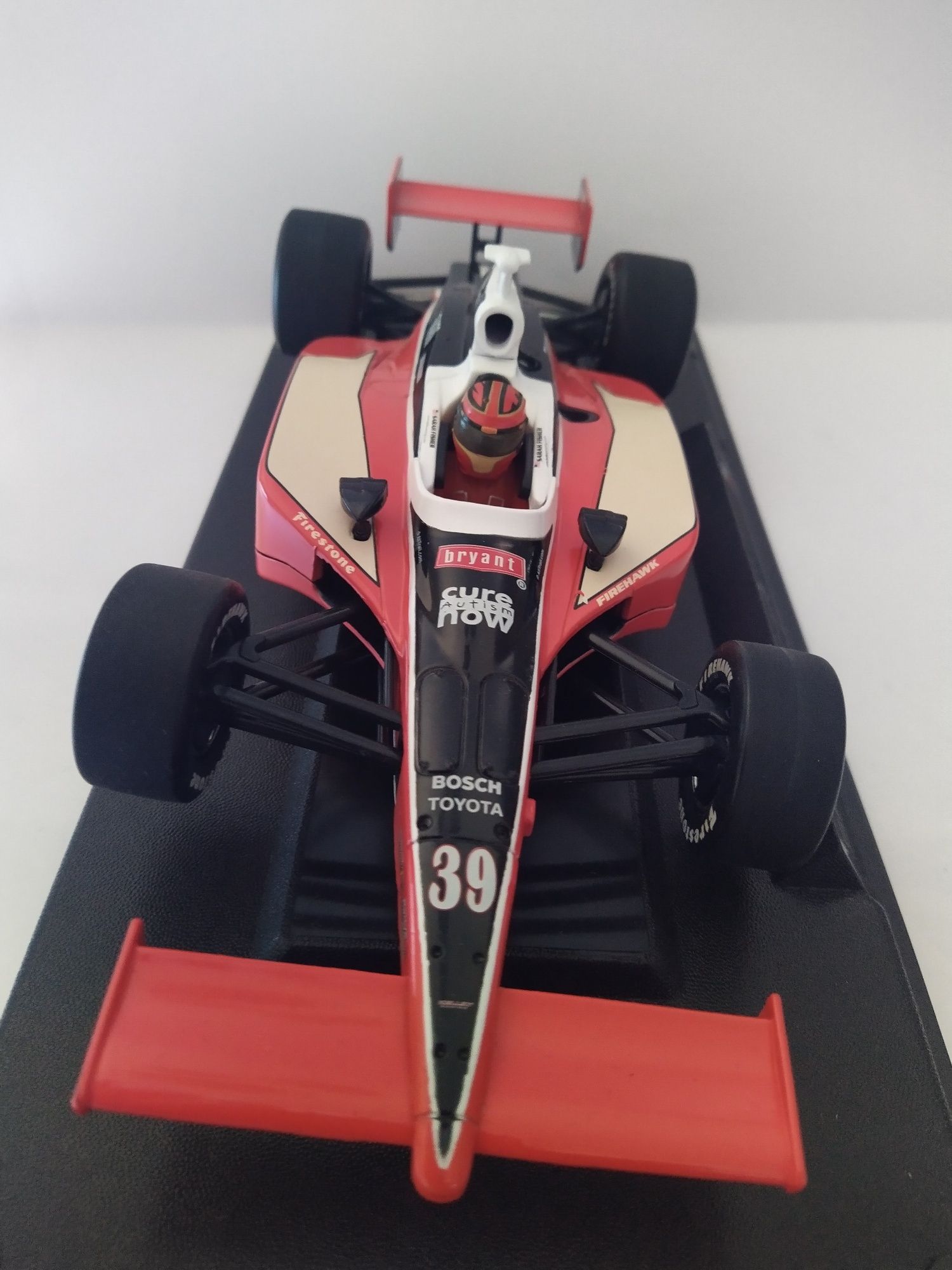 Indy 500 Sarah Fisher Bryant Racing Toyota Skala 1:18 Greenlight