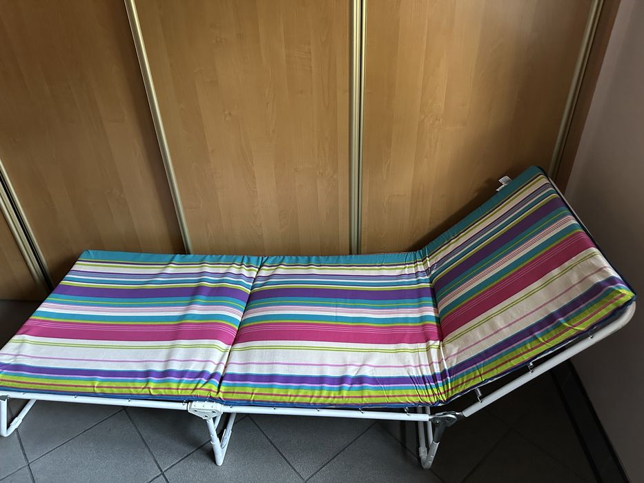 Leżak ogrodowy/łóżko polowe - 2 sztuki