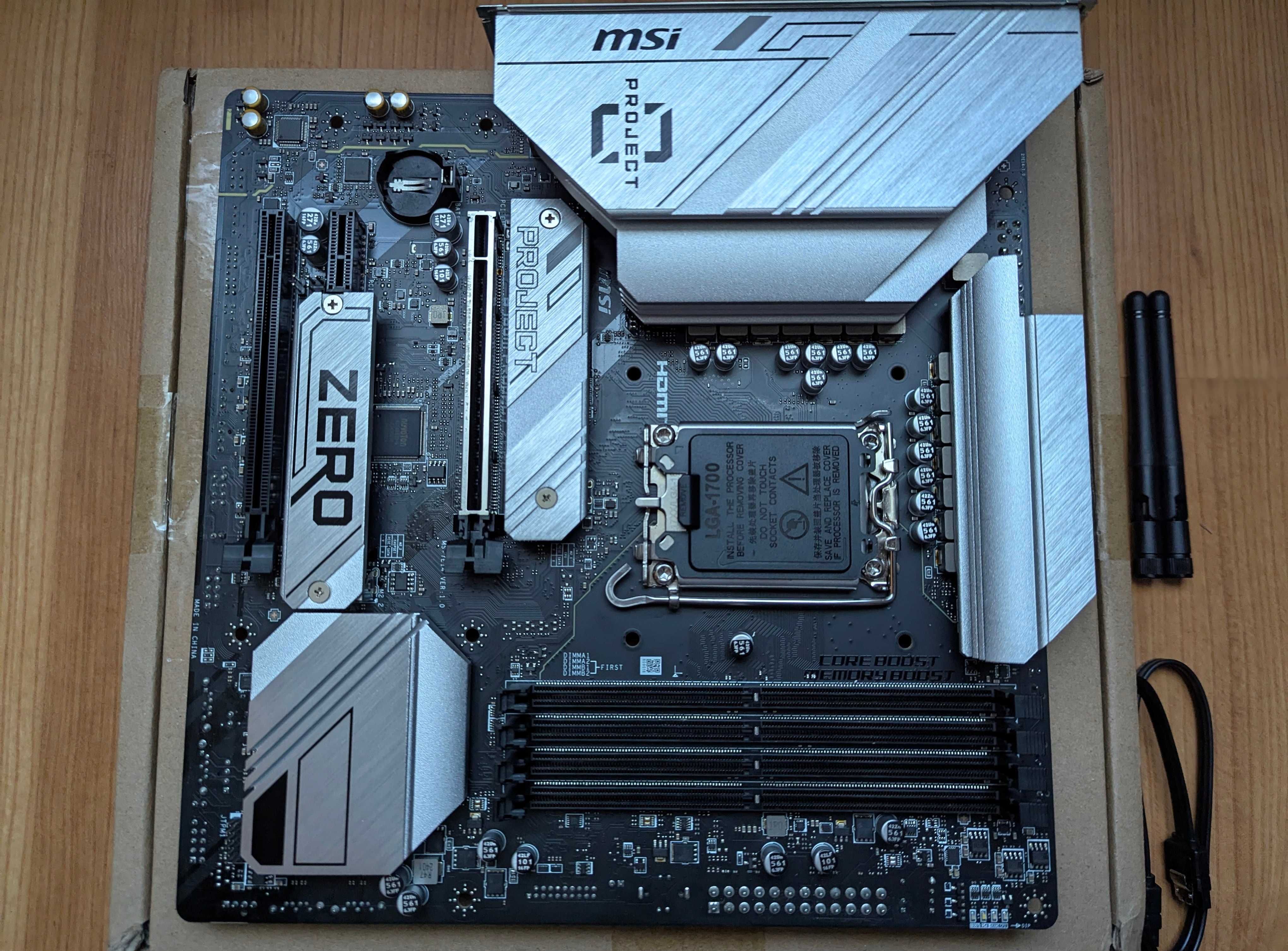 Материнская плата MSI B760M Project Zero mATX DDR5