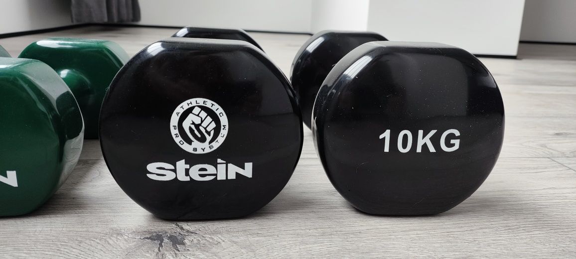 Гантель вінілова (виниловая) Stein 7 кг та 10 кг