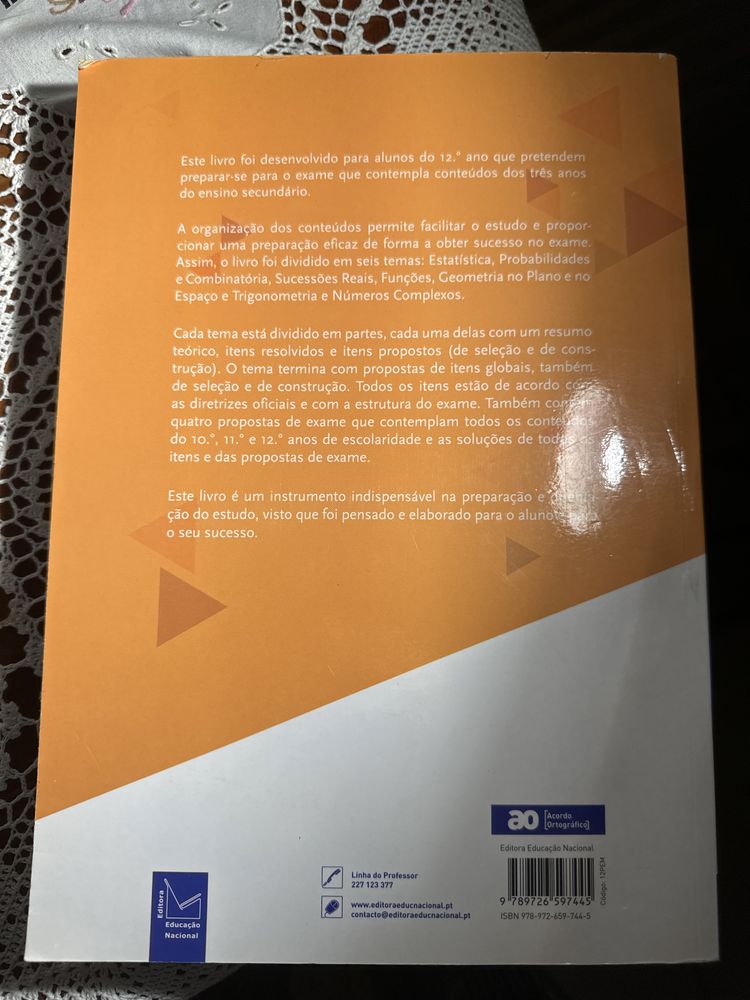 Livro de Preparação de Exame de Matemática A