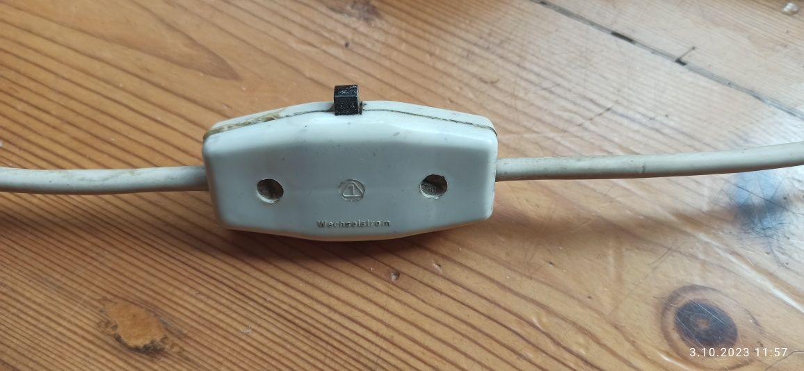 Lampa ścienna lata 70' NRD
