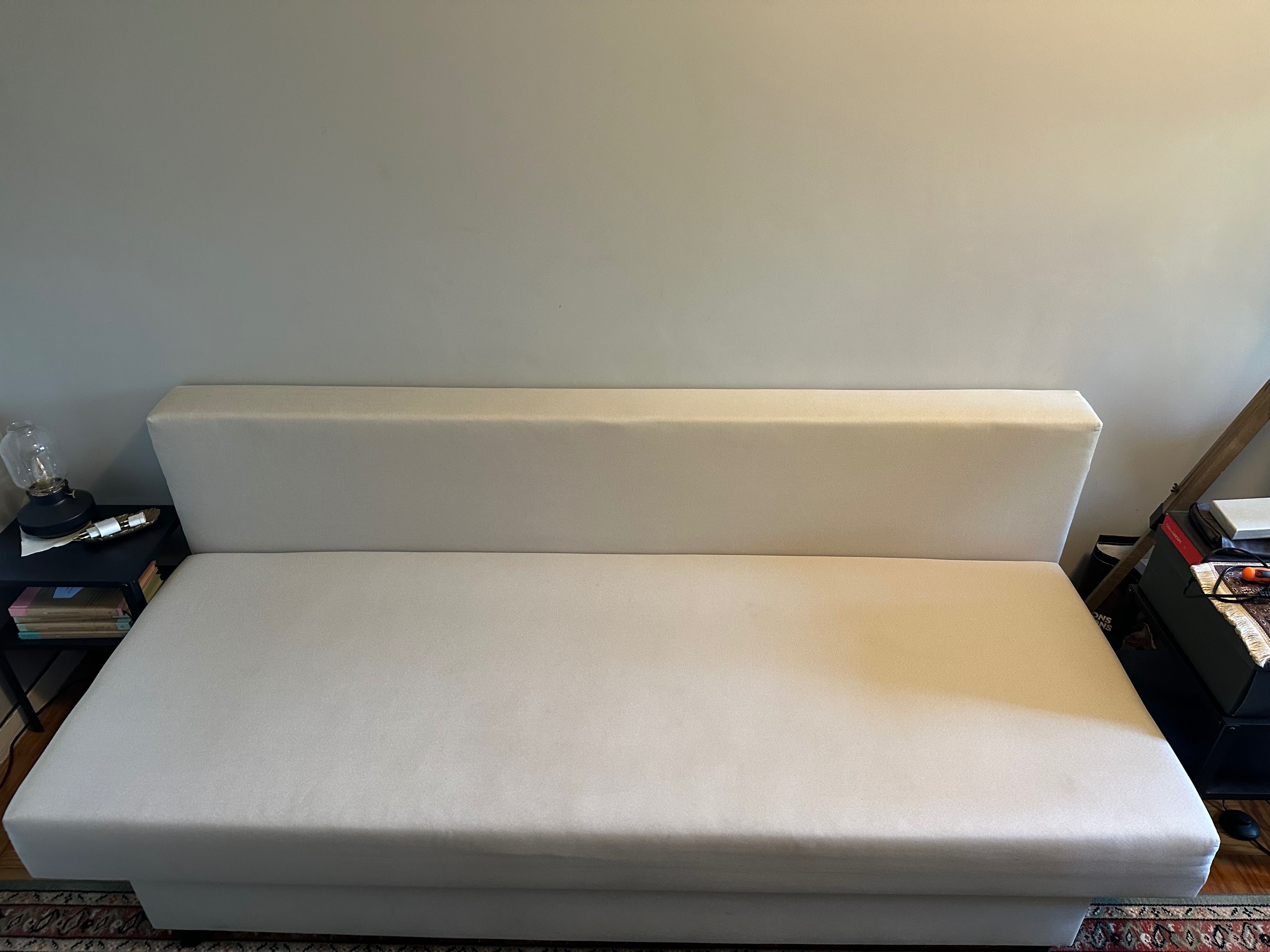 Sofá cama bege ASARUM IKEA