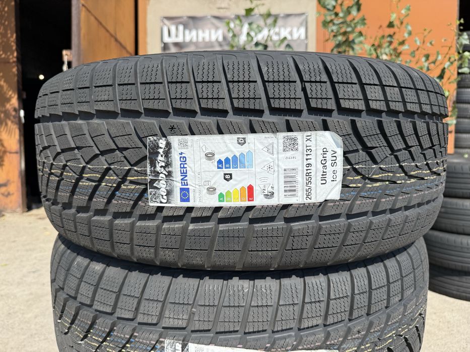 265/55 r19 Goodyear UltraGrip Ice SUV НОВАЯ Резина зимняя