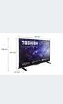 Wysyłka!! Telewizor LED Toshiba 43LV2E63DG 43" Full HD czarny Smart tv