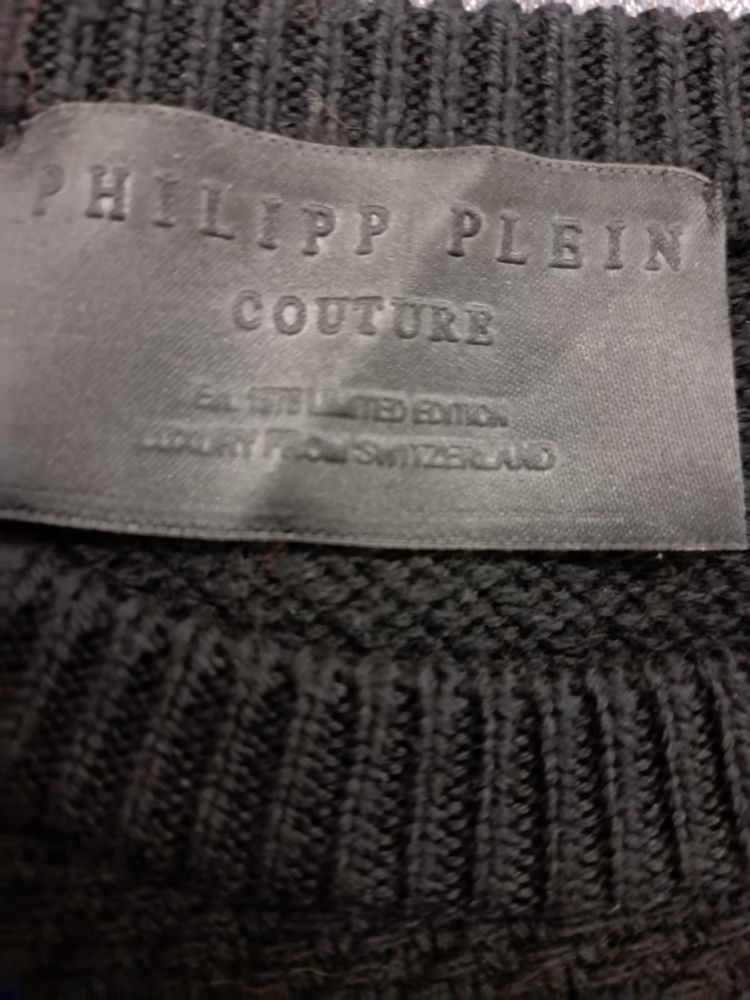 Эксклюзивный свитер платье Phillip Plein