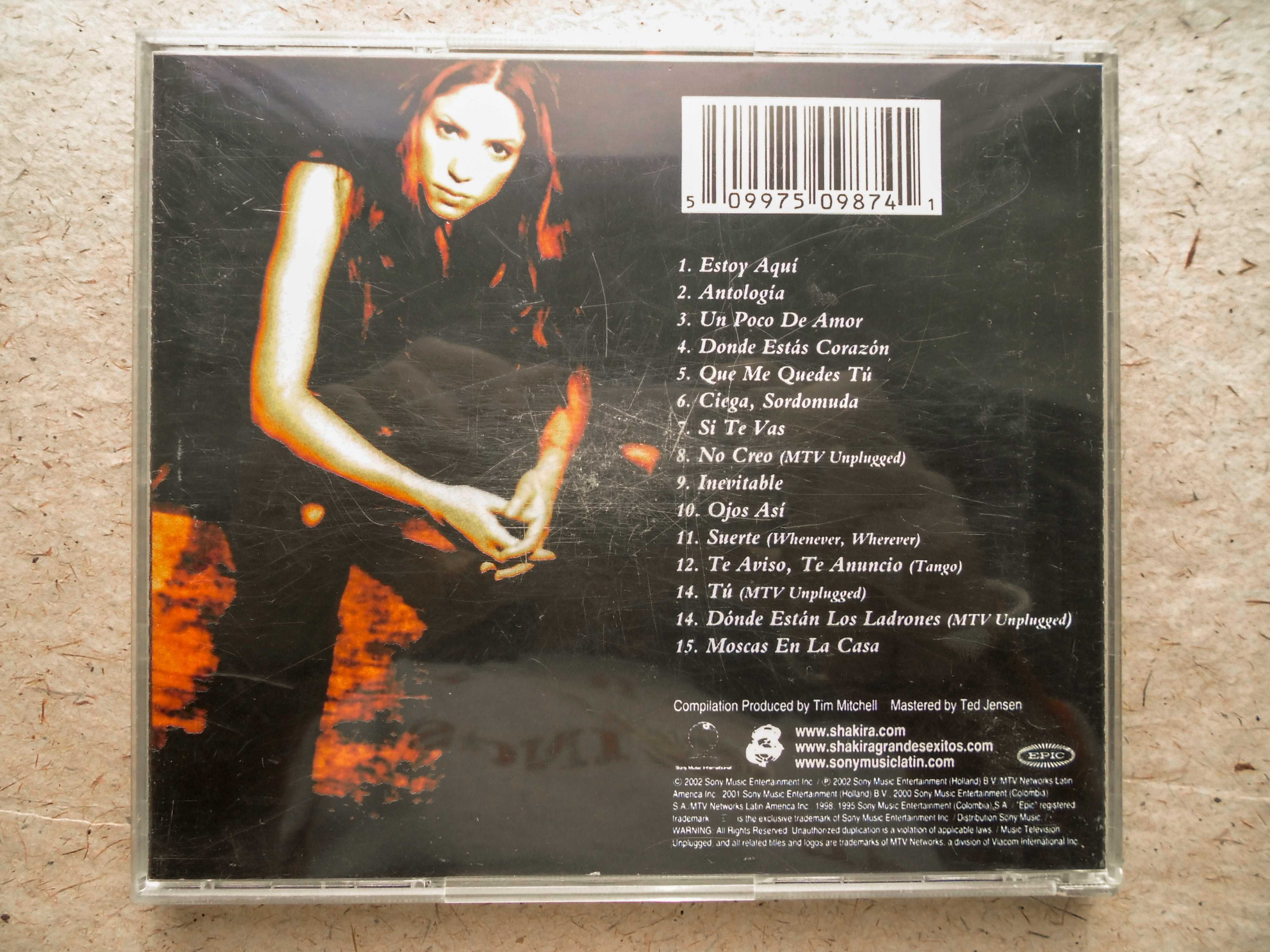 CD диск Shakira - Grandes Exitor