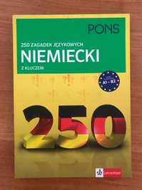 250 zagadek językowych. Niemiecki z kluczem. PONS