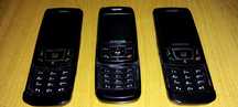 3x Samsung D900i GSM Slide Slider microSD MP3 RadioFM 3MPx E-Mail D900