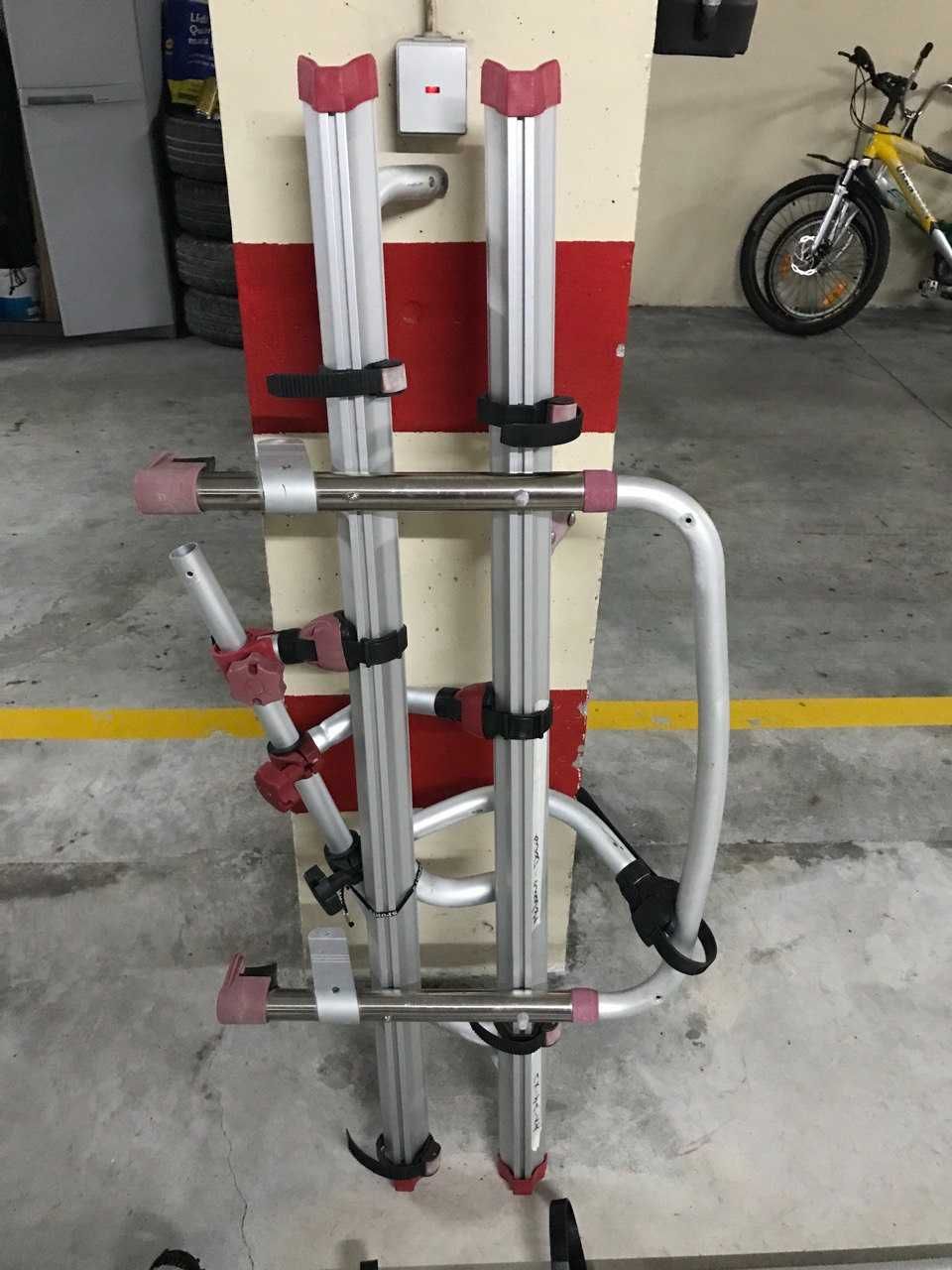 Suporte de bicicletas para autocaravana