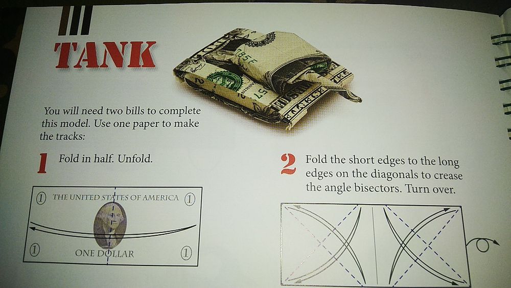 Увлекательное оригами из долларовых купюр. Новый