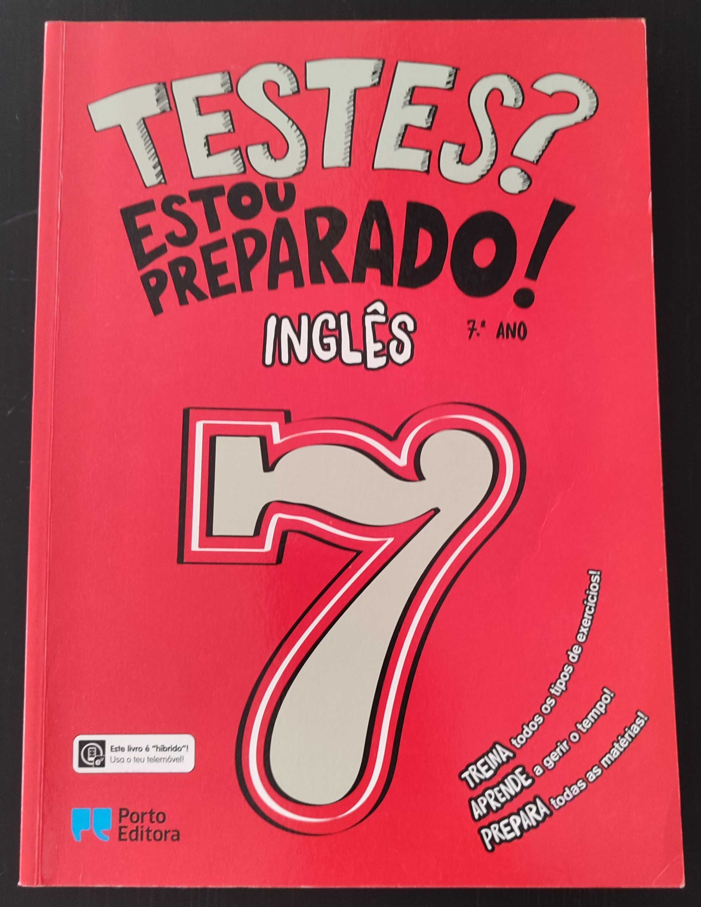 Gramática Português 1º Ciclo e Livros revisão/preparação testes 7.ºano