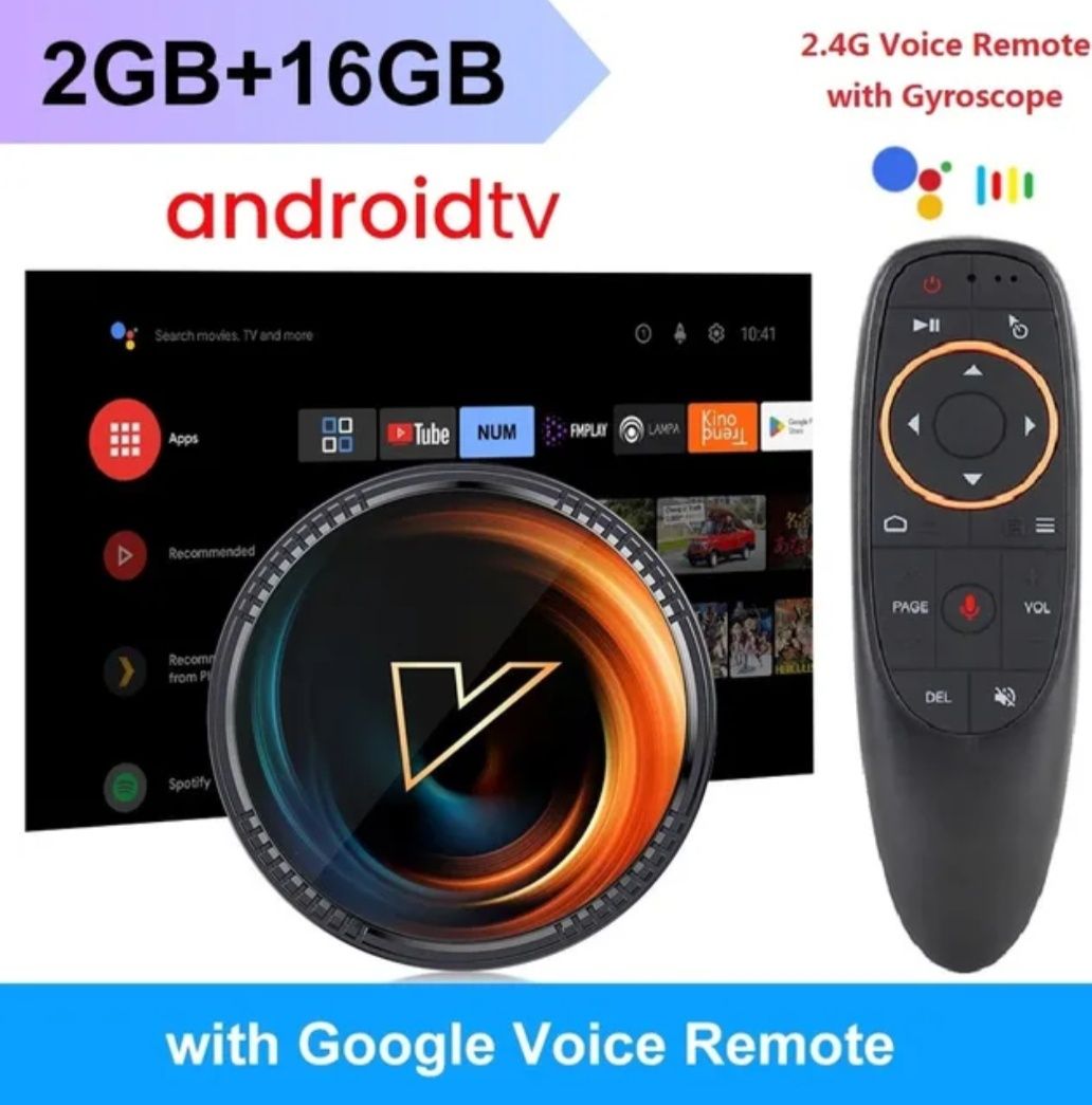ТВ приставка X96Q / Vontar W2 2/16GB smart tv box android tv