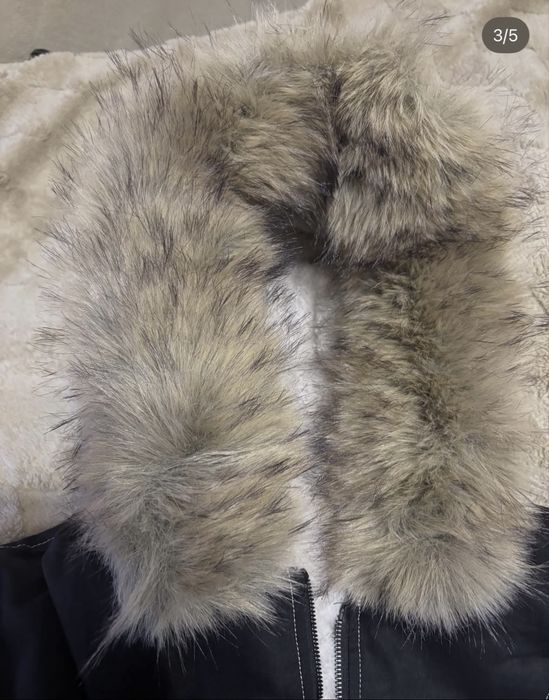 бомбер аляска куртка з хутром