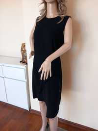 Czarna elegancka sukienka MNG  roz.42 nowa z metką