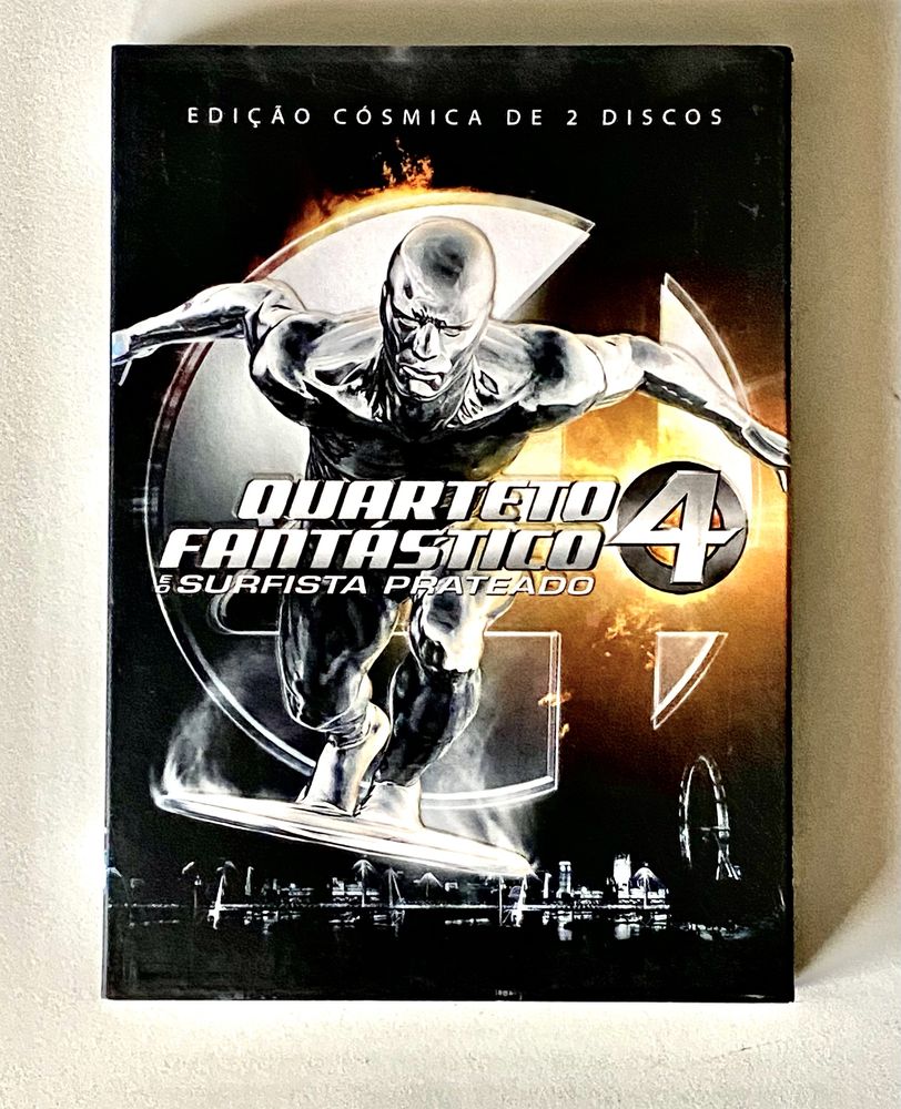 Dvd O Quarteto Fantástico e o Surfista Prateado.Edição 2discos