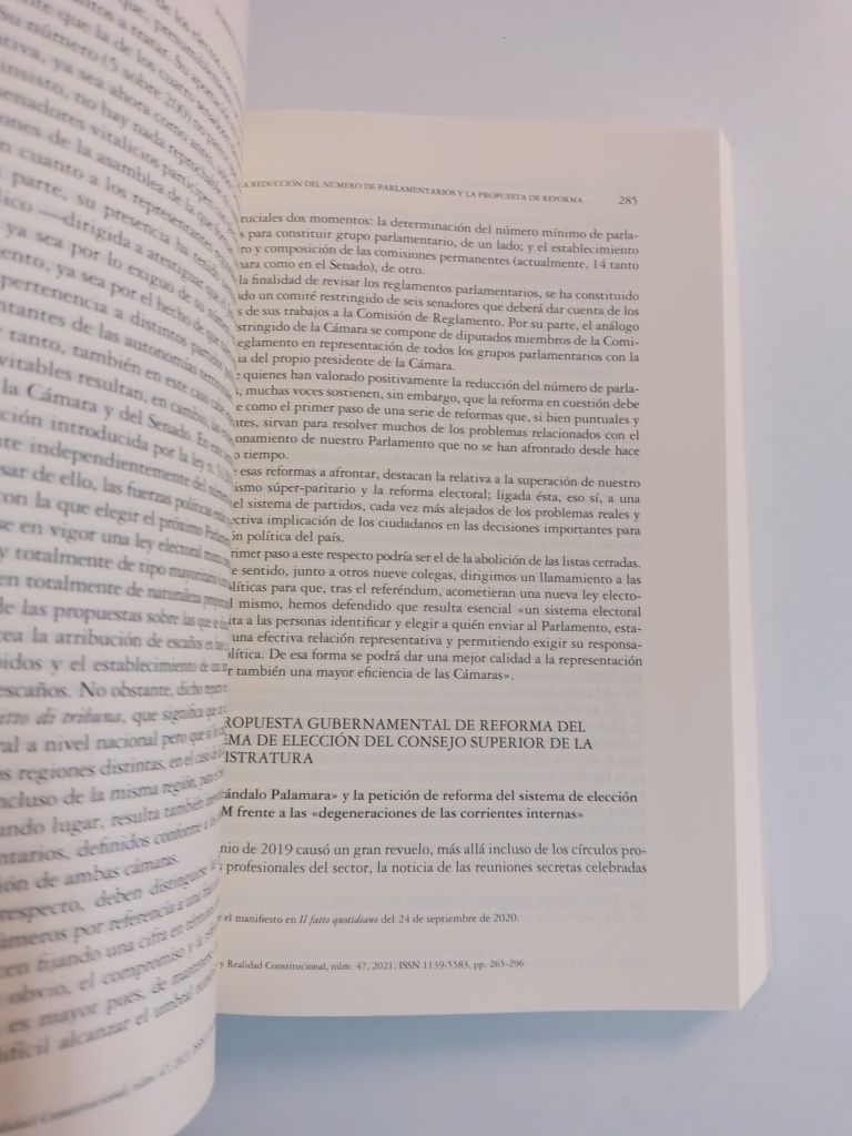 Teoría y Realidade Constitucional n° 47
