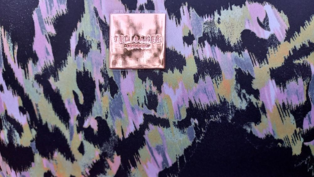 косметичка на замок,клатч,Ted Baker,абстракція, Англія