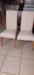Conjunto de 2 cadeiras almofadas