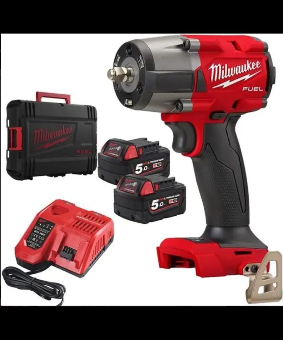 Maquina impacto milwaukee m18 fmtiw2f12 com 881Nm