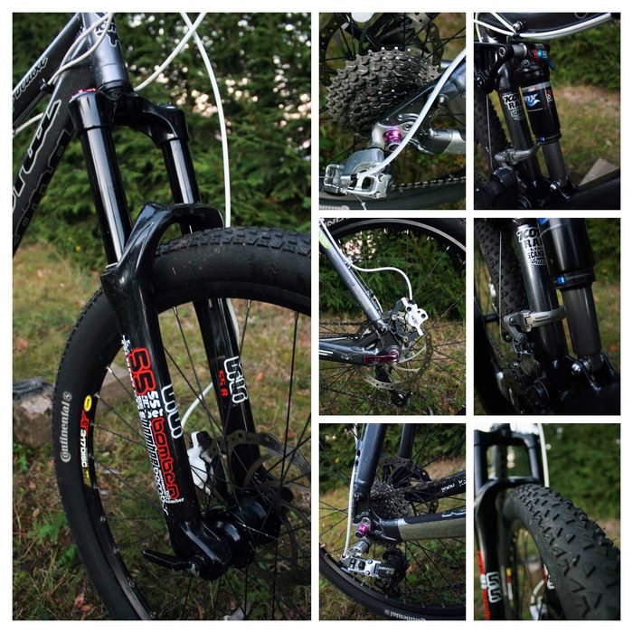 KONA DAWG deluxe WySyŁkA FULL 3x9 BOMBER deore FOX fuel trance spark