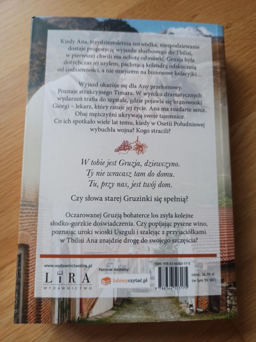 Książka Gruzińskie Wino  Anna Pilip