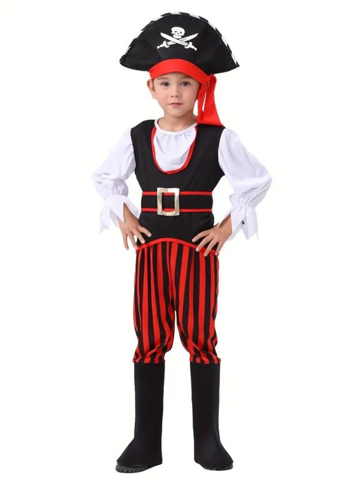 Kostium przebranie strój Pirat dla dzieci 110 na 5 lat nowy hit