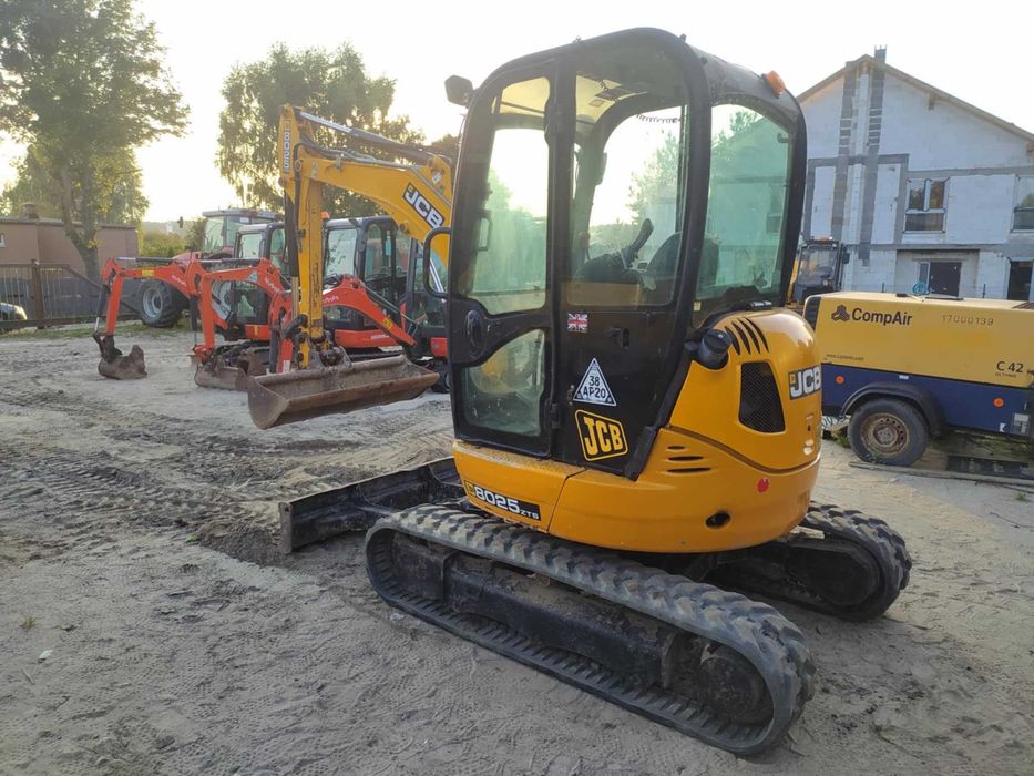 minikoparka JCB 8025 ZTS  2016r 2,8t Sprowadzona CAT Kubota Volvo