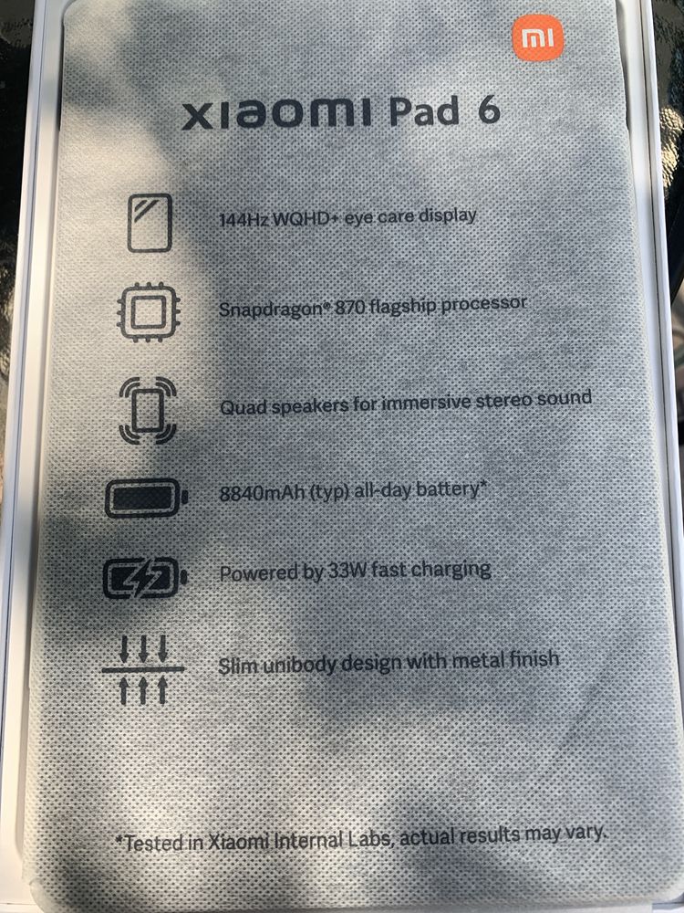 срочно продам планшет Xiaomi Pad 6