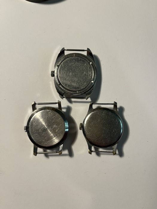 trzy zegarki, pobieda wostok