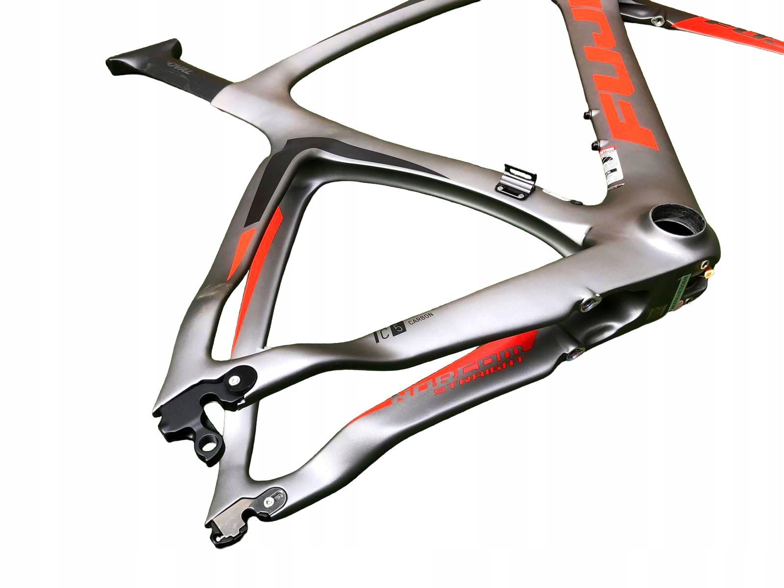 Rama Rowerowa Fuji Norcom Straight 1.1 Rozmiar 55Cm Karbon
