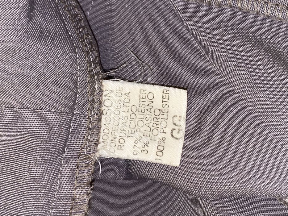 Calça Social Cinza XL (42) C&A