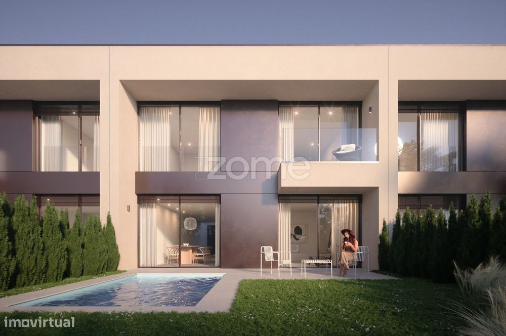 Moradia T4 Nova Em Banda C/ Piscina - Maia