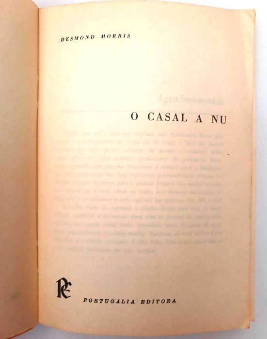 O casal a nu, de Desmond Morris