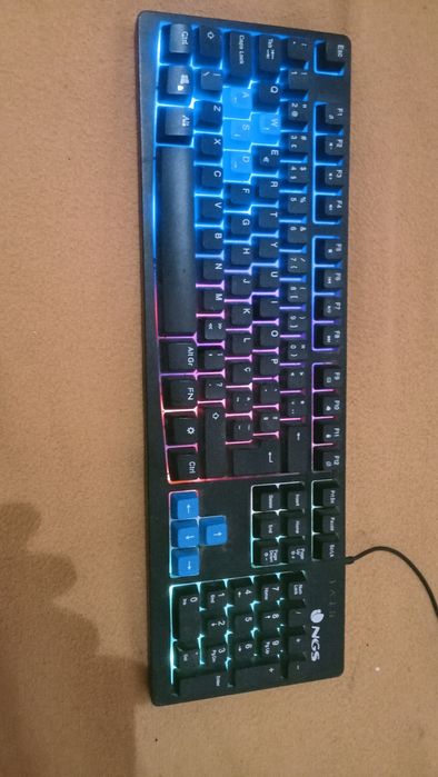 Teclado gamer para jogar e para trabalhar