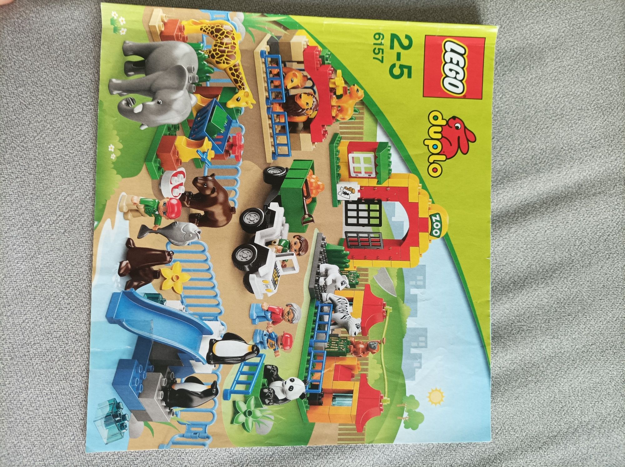 Duplo LEGO Duże ZOO 6157, 4962