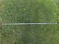Gryf prosty śrubowy 180 cm / 25 mm