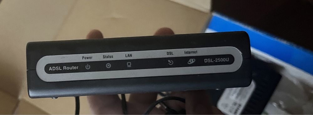 D-link adsl router 2500u