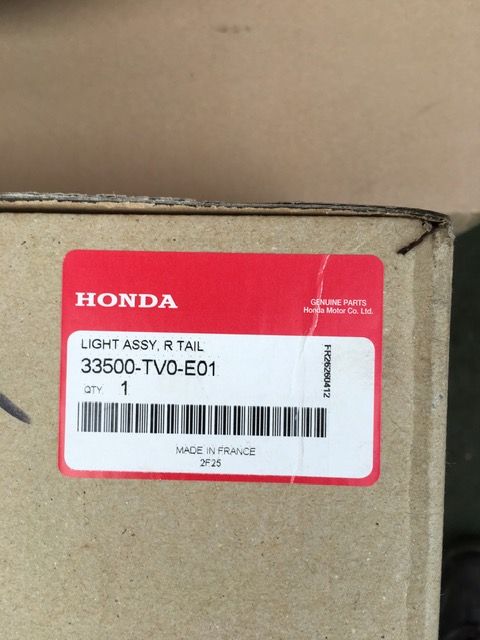 Honda Civic IX 2012- Lampa Tył Wewnętrzna I Zewnętrzna Nowa