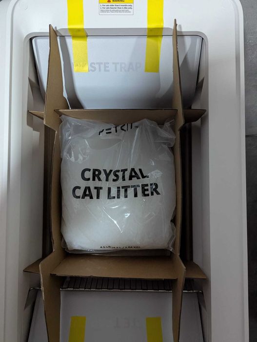 Petkit Purobot Crystal Duo - Caixa de Areia Automática para gatos