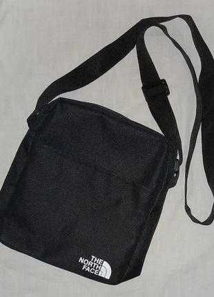 Сумка the north face месенджер барсетка чорна