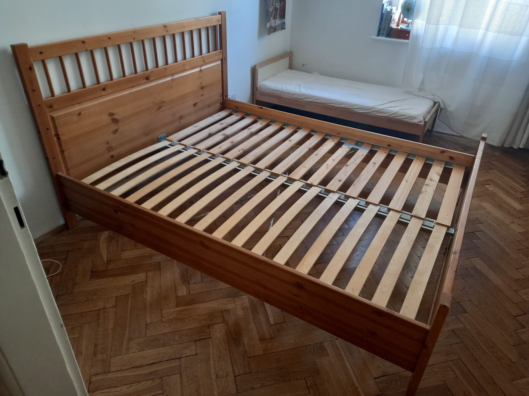 Łóżko IKEA Hemnes 160x200 lista sosna patyna Stary Model solidne