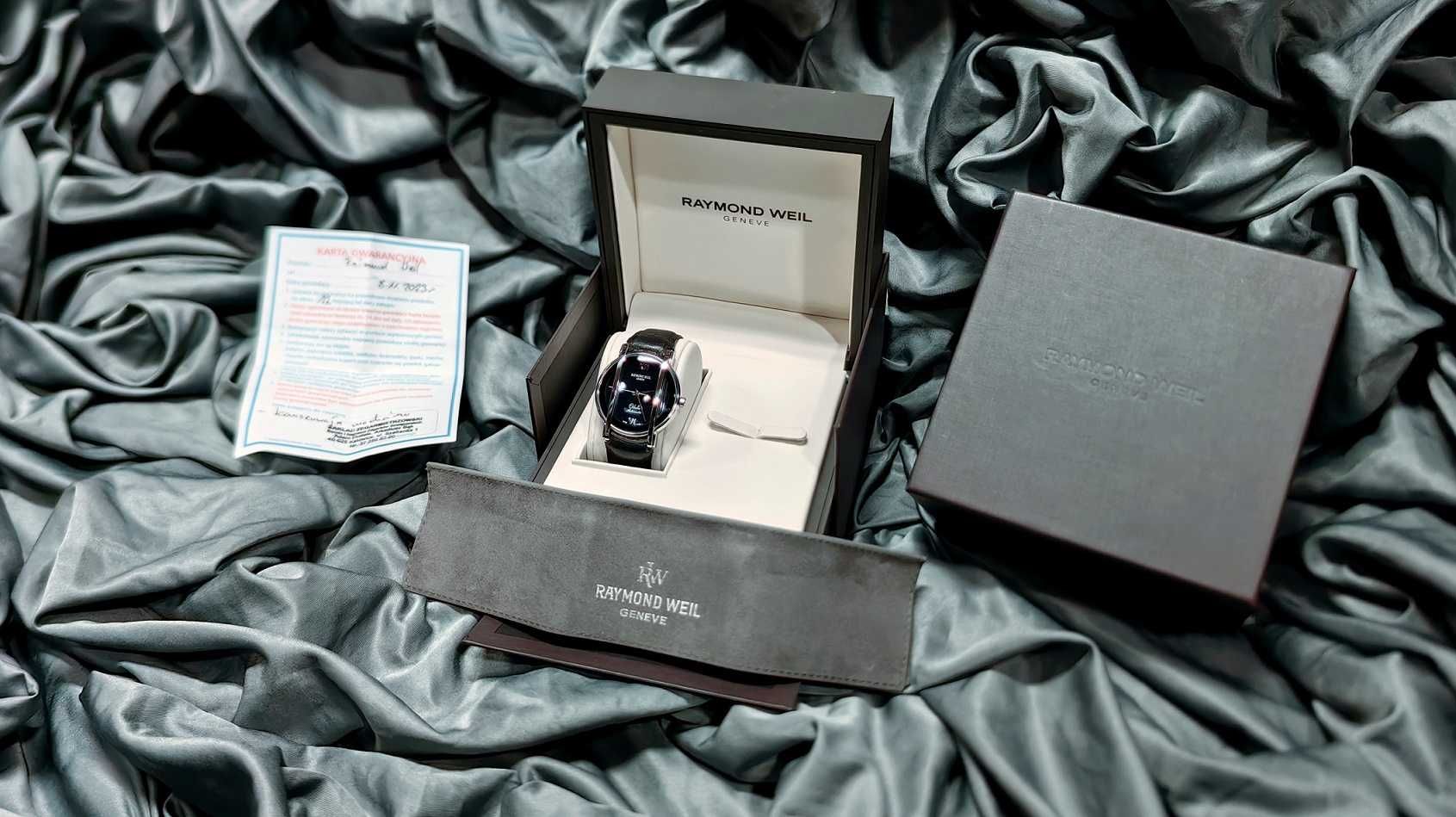 Zegarek Raymond Weil Othello XL Automatic 21J Blue Dial Swiss Made BOX