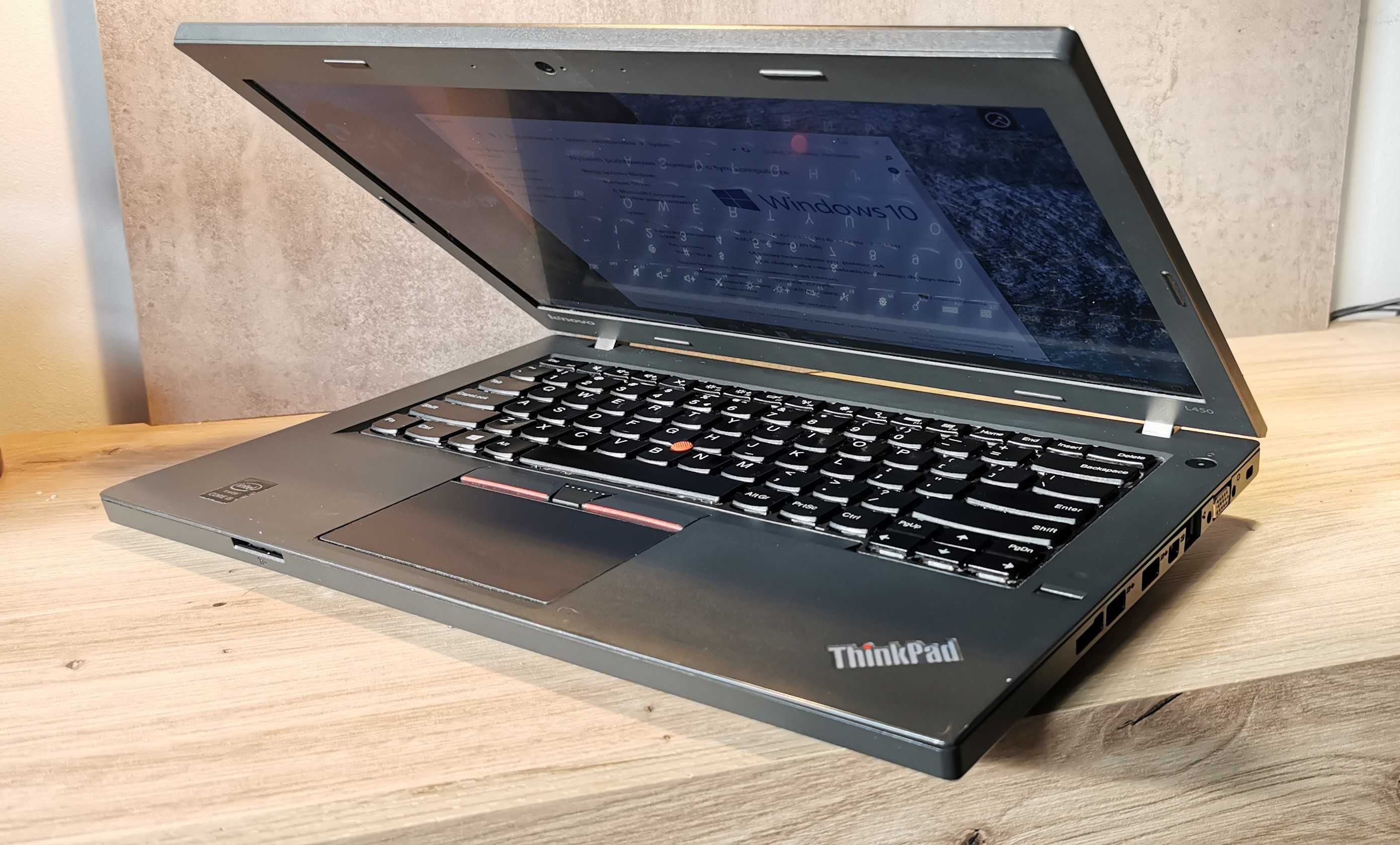 Lenovo Thinkpad L450 i5-5200u/16GB RAM /256GB SSD/W10Pro