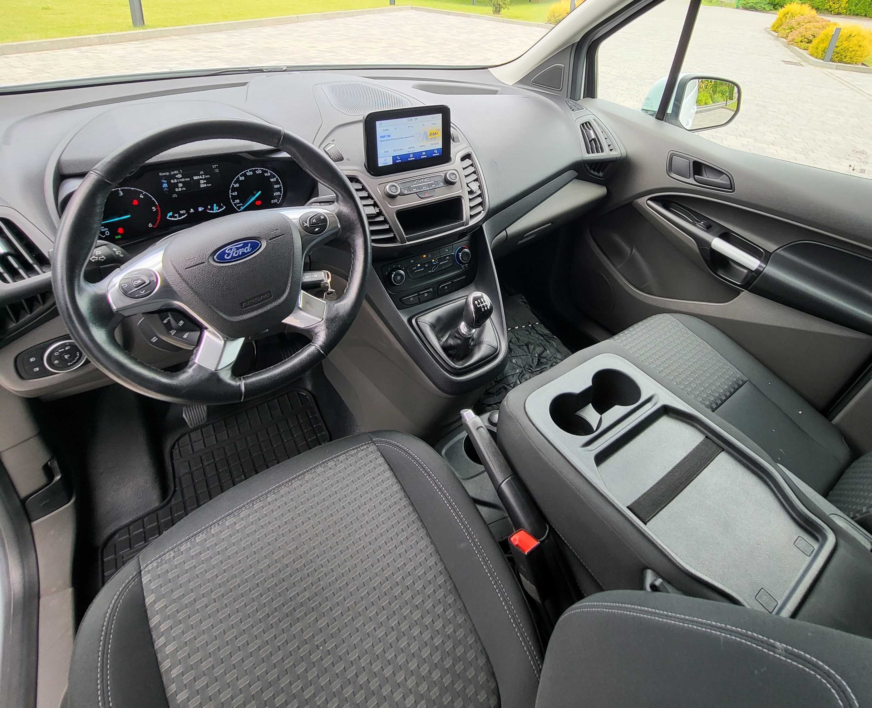 Ford Transit Connect 2021 1,5tDci/Navi/Klimatyzacja/BoczneDrzwi/3osoby