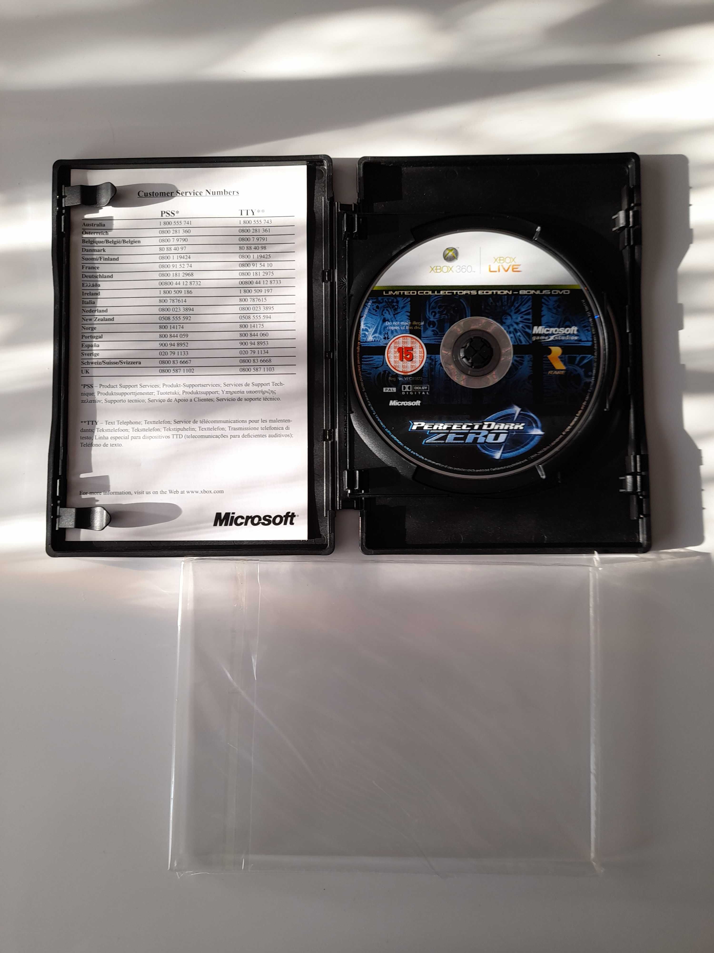 Perfect Dark Zero Edycja Kolekcjonerska 4xA Nowa Xbox 360