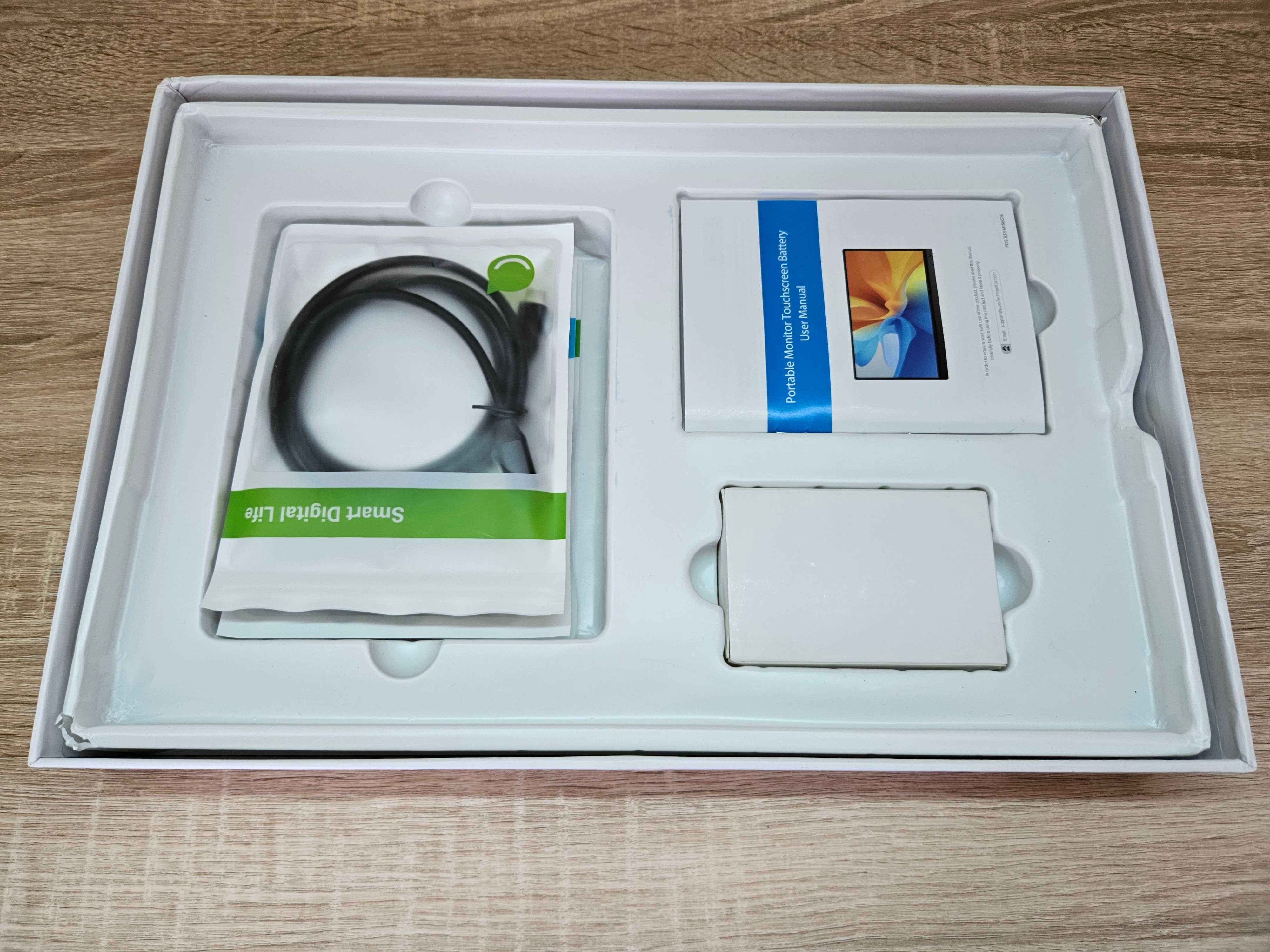 Портативный сенсорный монитор с акк. UP 15,6" 120Hz|FHD|IPS|USB C|HDMI